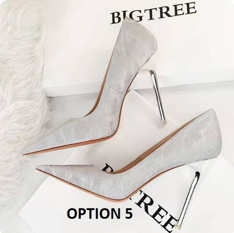 New Pumps Pointed Toe Stiletto High Heels CODE: KAR3257