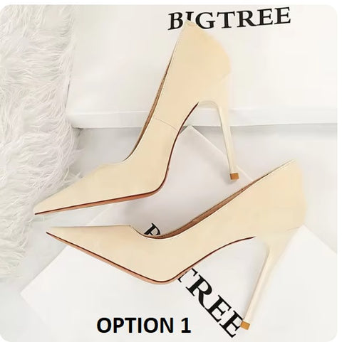 New Pumps Pointed Toe Stiletto High Heels CODE: KAR3257