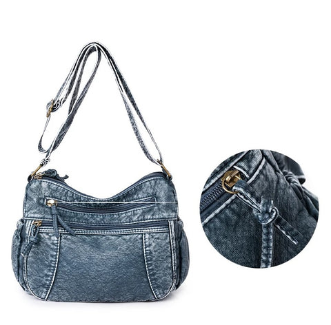 New Fashion Multi layered Casual Versatile One Shoulder Diagonal Small Bag CODE: KAR3259