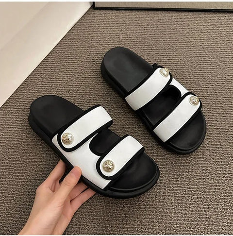 New Summer Slides Platform Slipper CODE: KAR3272