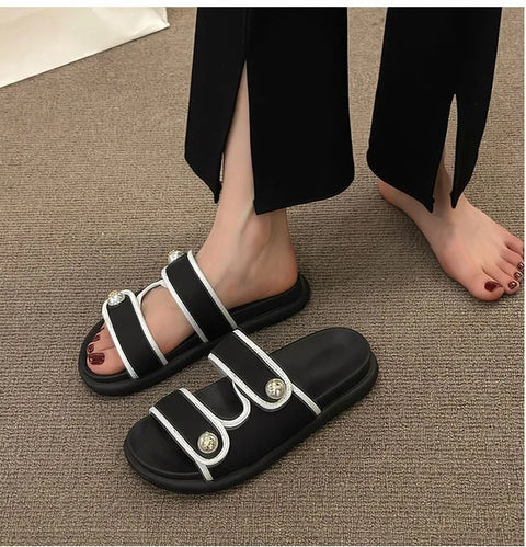 New Summer Slides Platform Slipper CODE: KAR3272