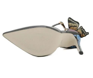 New Buckle Strap Bow High Espadrilles Stiletto High-heel Sandal CODE: KAR3279