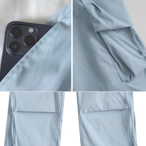 New Summer Casual Wide Leg Streetwear Baggy Comfortable Pant CODE: KAR3292
