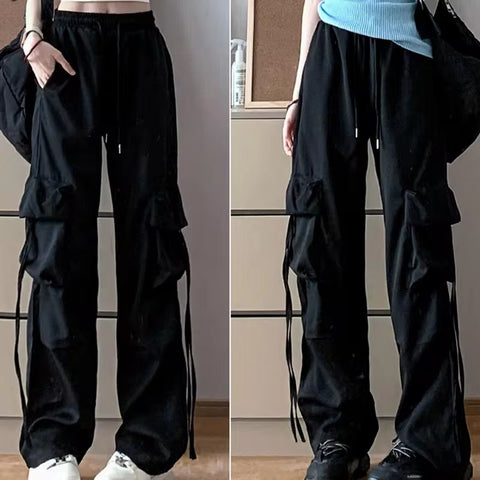New Summer Casual Wide Leg Streetwear Baggy Comfortable Pant CODE: KAR3292