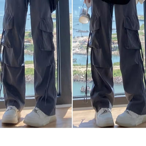 New Summer Casual Wide Leg Streetwear Baggy Comfortable Pant CODE: KAR3292
