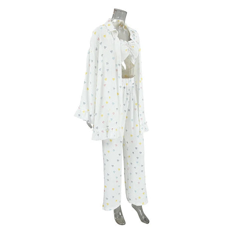 New Printing Sweet Elegant With Corset Three Piece Set CODE: KAR3318