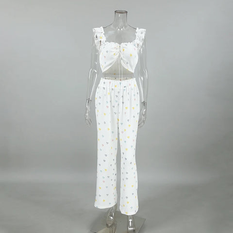 New Printing Sweet Elegant With Corset Three Piece Set CODE: KAR3318