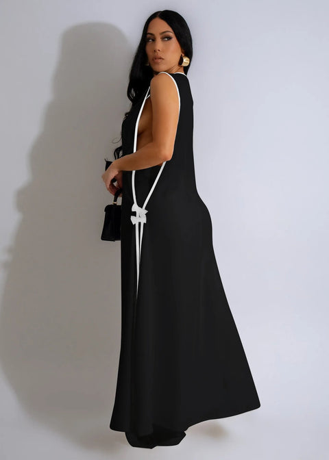 Summer Autumn Long Maxi Dress CODE: KAR3342