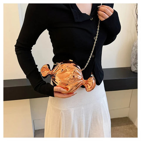 New Fashion Chain High Quality Candy Shoulder Bag CODE: KAR3347