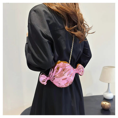 New Fashion Chain High Quality Candy Shoulder Bag CODE: KAR3347
