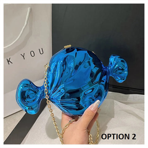 New Fashion Chain High Quality Candy Shoulder Bag CODE: KAR3347