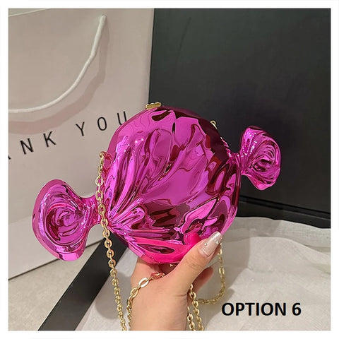 New Fashion Chain High Quality Candy Shoulder Bag CODE: KAR3347