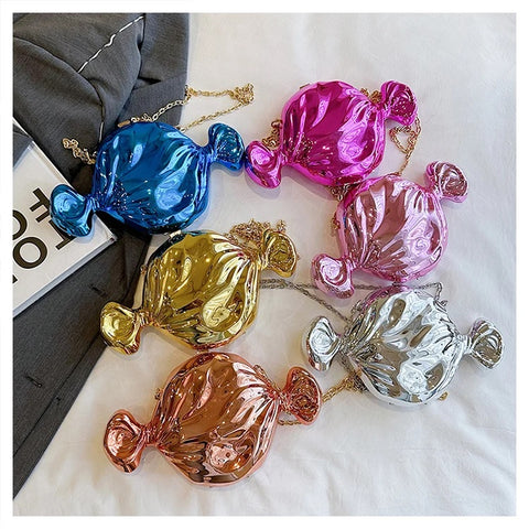 New Fashion Chain High Quality Candy Shoulder Bag CODE: KAR3347