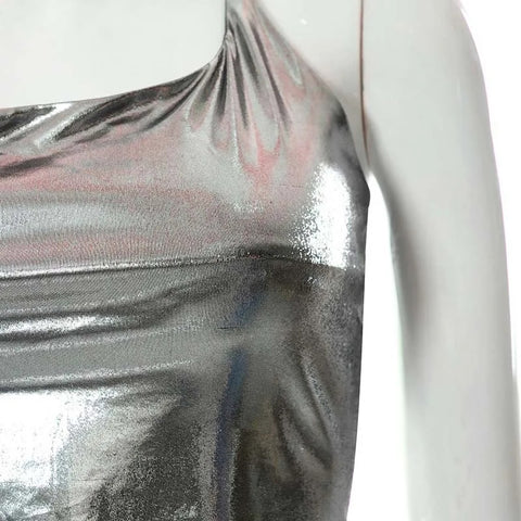 New Summer Shiny Bodycon Sexy Style Vest Top CODE: KAR3354