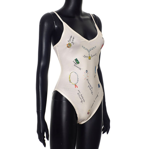 Summer Trend Sexy Print Bodysuit Top CODE: KAR3360