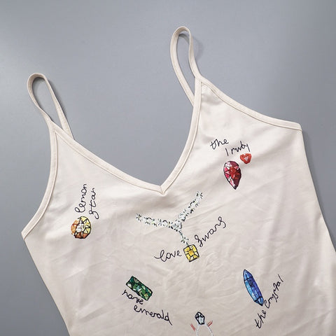 Summer Trend Sexy Print Bodysuit Top CODE: KAR3360