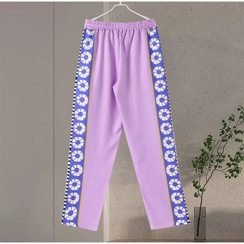 New Printed Loose Full Sleeve Lapel Shirt Pant Two-Piece Set CODE: KAR3376