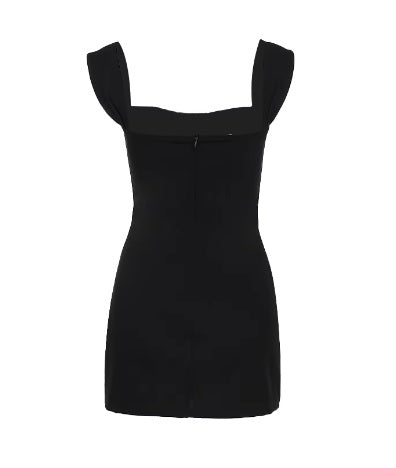New Fashion Sexy Wrap Hip Chic Metallic Accessory Vest Dress CODE: KAR3388