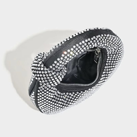 New Full Diamond Dumpling Socialite Casual Versatile Rhinestone Handbag CODE: KAR3417