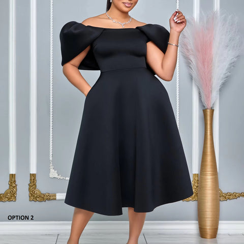 New Elegant Off Shoulder Backless Cocktail Long Maxi Dress CODE: KAR3418