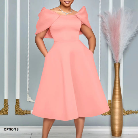 New Elegant Off Shoulder Backless Cocktail Long Maxi Dress CODE: KAR3418
