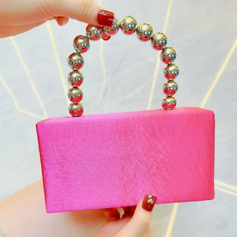 New fashion small square diamond inlaid butterfly rhinestone handbag CODE: KAR3471