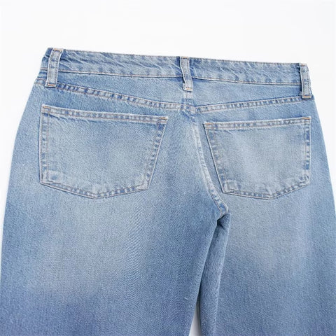 New Fashion Autumn Casual Easy Matching High Waist Wide Leg Pants CODE: KAR3474