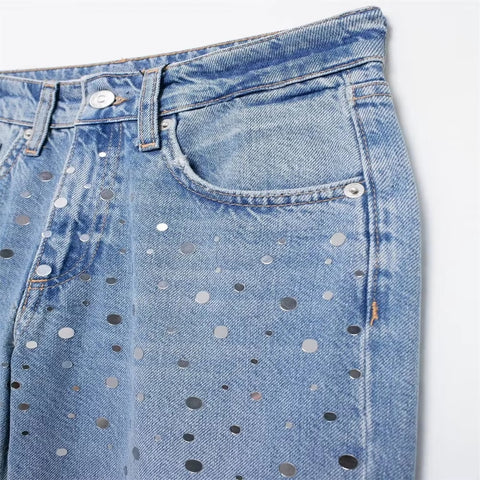 New Fashion Autumn Casual Easy Matching High Waist Wide Leg Pants CODE: KAR3474