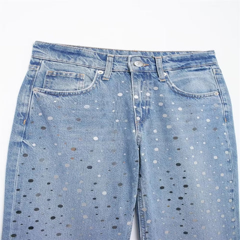 New Fashion Autumn Casual Easy Matching High Waist Wide Leg Pants CODE: KAR3474