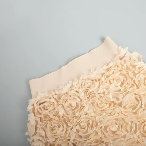 New Fashion Long Petal Elegant Unique High Waisted Skirt CODE: KAR3485