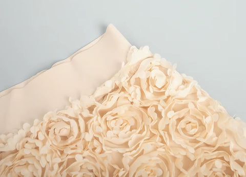 New Fashion Long Petal Elegant Unique High Waisted Skirt CODE: KAR3485