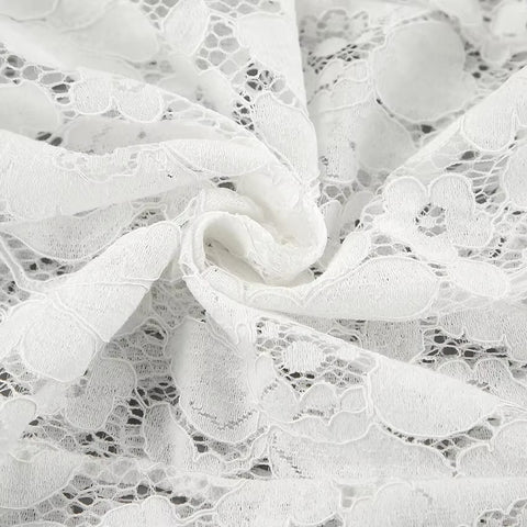 New Summer Wolfeel Sexy Perspective Flare High Waist Lace Long Pant CODE: KAR3488