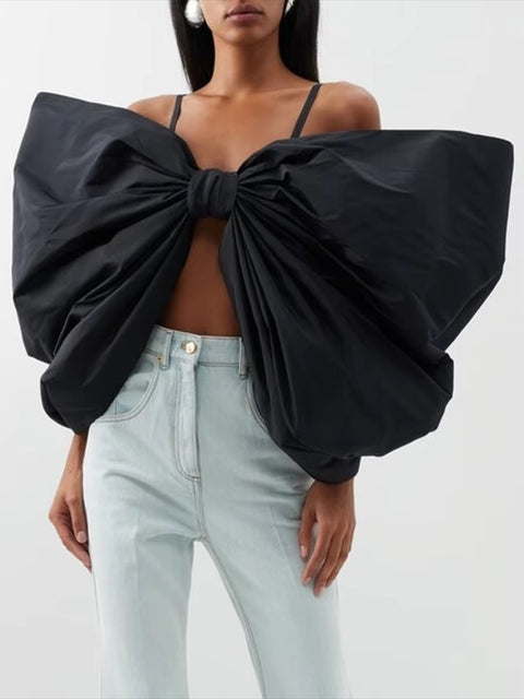 New Sexy Bowknot Vest Camisole Sleeveless Backless Designer Top CODE: KAR3489
