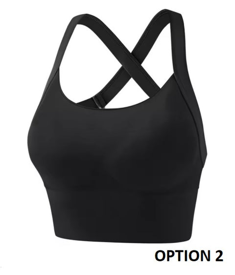 New Sport Yoga Bra Running Vest Gym Workout Underwear Padded Crop Top CODE: KAR3502