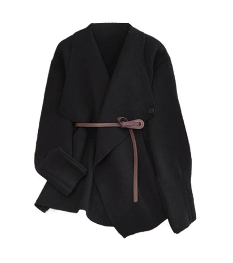 New Trendy Style Long Sleeves Loose Fit Comfortable Versatile Fashionable Coat CODE: KAR3518