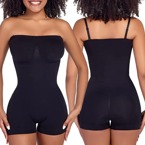 New Strapless Shapewear Butt Lifter Body Shaper Under Tummy Control full Bodysuit CODE: KAR3537