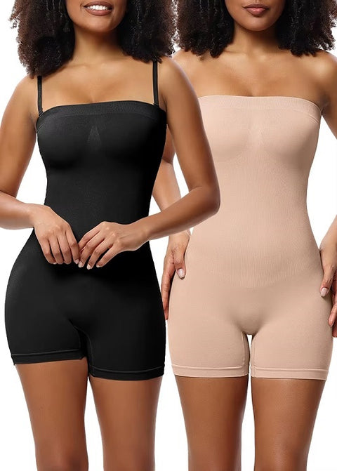 New Strapless Shapewear Butt Lifter Body Shaper Under Tummy Control full Bodysuit CODE: KAR3537