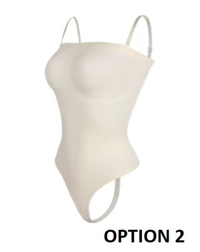 New Off Shoulder Shapewear Waist Body Shaper Slimming Underwear Bodysuit CODE: KAR3538