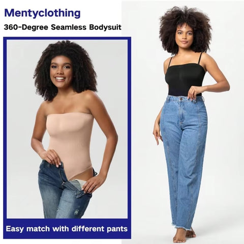 New Off Shoulder Shapewear Waist Body Shaper Slimming Underwear Bodysuit CODE: KAR3538