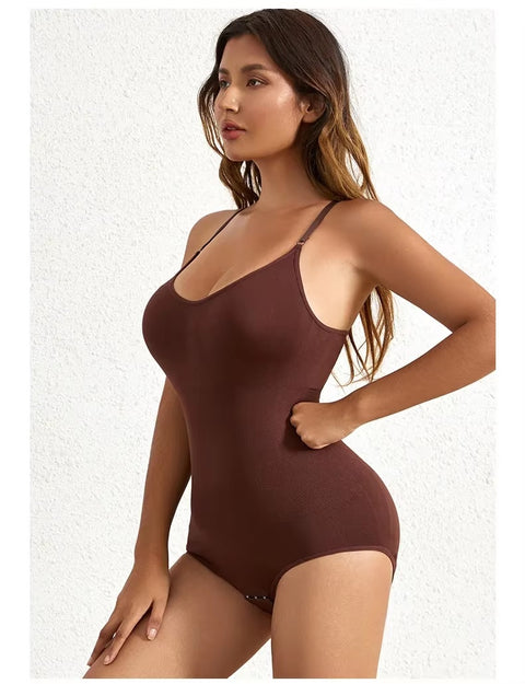 New Solid Seamless Tummy Control Butt Lifting Slimmer Body Shaper Bodysuit CODE: KAR3541