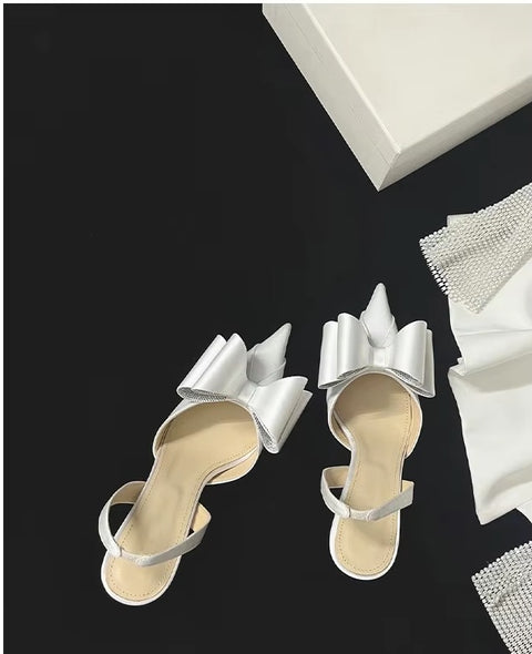 New Hollow Breathable Mesh Summer Pointy Stiletto Heel CODE: KAR3548