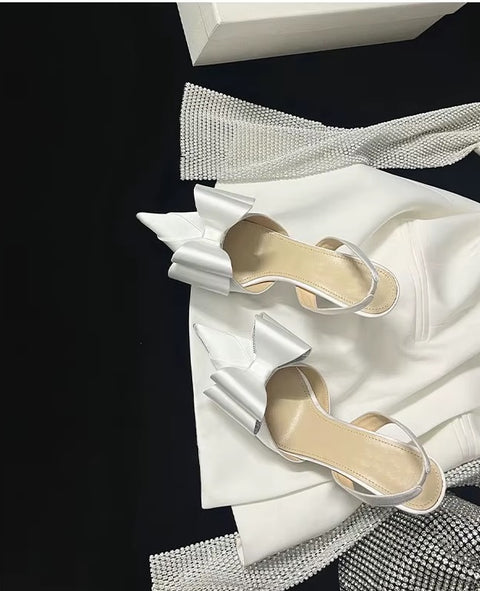 New Hollow Breathable Mesh Summer Pointy Stiletto Heel CODE: KAR3548