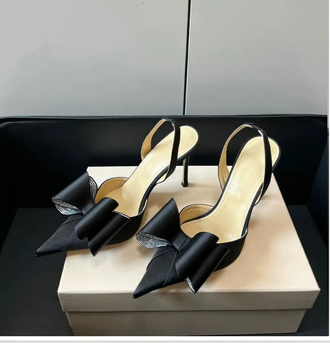 New Hollow Breathable Mesh Summer Pointy Stiletto Heel CODE: KAR3548