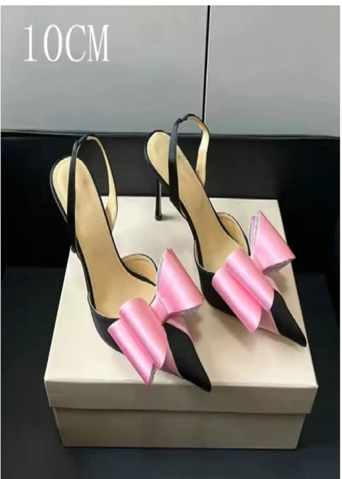 New Hollow Breathable Mesh Summer Pointy Stiletto Heel CODE: KAR3548
