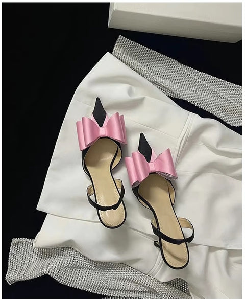 New Hollow Breathable Mesh Summer Pointy Stiletto Heel CODE: KAR3548