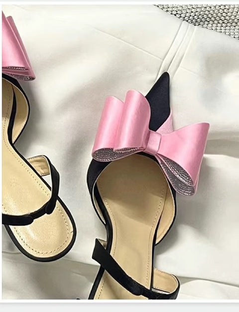 New Hollow Breathable Mesh Summer Pointy Stiletto Heel CODE: KAR3548