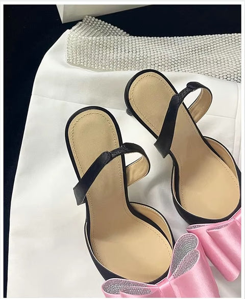 New Hollow Breathable Mesh Summer Pointy Stiletto Heel CODE: KAR3548