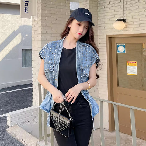 New Fashion All-match Short Waistcoat Top  CODE: KAR3560