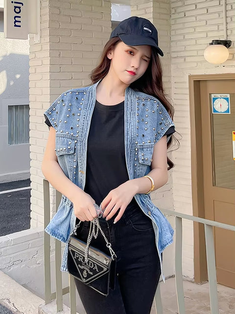 New Fashion All-match Short Waistcoat Top  CODE: KAR3560