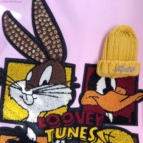 New Disney Fun Cartoon Donald Duck Short Sleeved Loose Top CODE: KAR3581